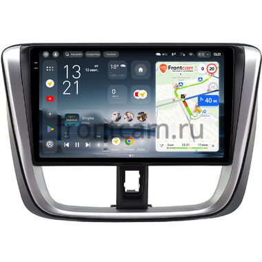 Toyota Vios 3 2013-2026, Yaris 3 (XP150) 2017-2022 Teyes CC4 Pro 2K 12/256 10.36 дюймов RM-10-0697 на Android 13 (4G-SIM, DSP, QLed, AI)