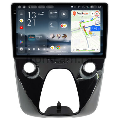 Peugeot 108 2014-2021 Teyes CC4 Pro 2K 12/256 10.36 дюймов RM-10-1458 на Android 13 (4G-SIM, DSP, QLed, AI)