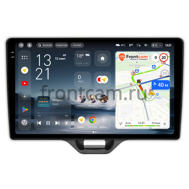 Toyota Yaris 4, Yaris Cross 2020-2026 (левый руль) Teyes CC4 Pro 2K 12/256 10.36 дюймов RM-10-552 на Android 13 (4G-SIM, DSP, QLed, AI)