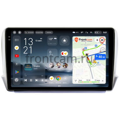 Peugeot 208, 2008 2013-2019 Teyes CC4 Pro 2K 12/256 10.36 дюймов RM-10-732 на Android 13 (4G-SIM, DSP, QLed, AI)