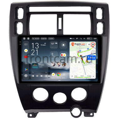 Hyundai Tucson 2004-2010 (черная) Teyes CC4 Pro 2K 12/256 10.36 дюймов RM-1065 на Android 13 (4G-SIM, DSP, QLed, AI)