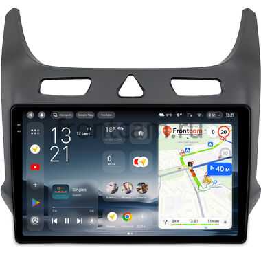 Chevrolet Cobalt 2 2011-2026 (черная) Teyes CC4 Pro 2K 8/128 10.36 дюймов RM-10-0126 на Android 13 (4G-SIM, DSP, QLed, AI)