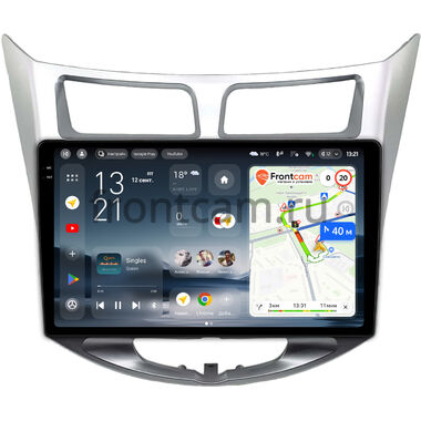 Hyundai Solaris, Accent 4 2010-2019 Teyes CC4 2K 6/64 10.36 дюймов RM-10-0453 на Android 14 (4G-SIM, DSP, QLed, AI)