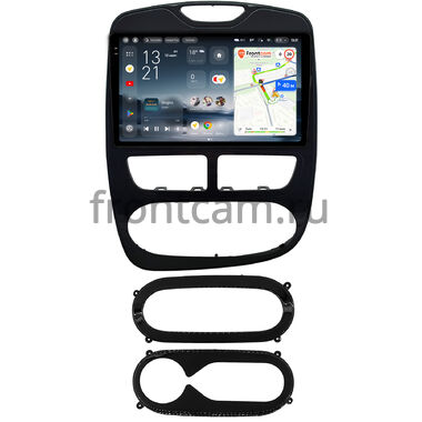 Renault Clio 4 2016-2019 (черная) Teyes CC4 Pro 2K 8/128 10.36 дюймов RM-10-0860 на Android 13 (4G-SIM, DSP, QLed, AI)