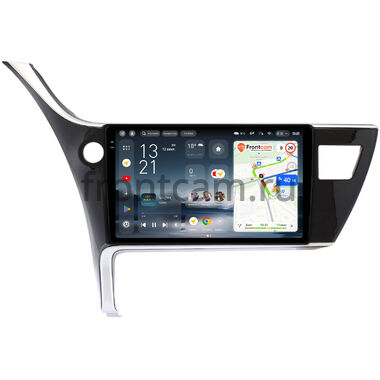 Toyota Corolla (E160/E170/E180) 2015-2024 (для авто с камерой, тип 1) Teyes CC4 Pro 2K 8/128 10.36 дюймов RM-10-1136 на Android 13 (4G-SIM, DSP, QLed, AI)