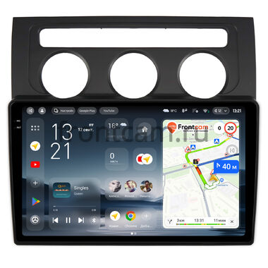 Volkswagen Touran 2003-2010 (с климат-контролем) Teyes CC4 Pro 2K 8/128 10.36 дюймов Split System RM-10-1170 на Android 13 (4G-SIM, DSP, QLed, AI)
