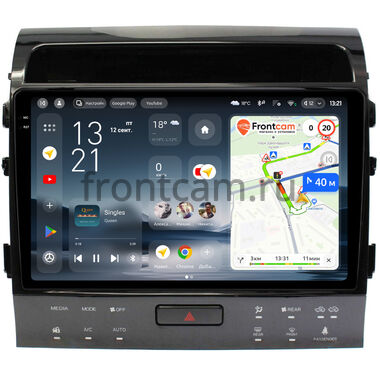 Toyota Land Cruiser 200 2007-2009 для авто с Navi (Тип C) Teyes CC4 Pro 2K 8/128 10.36 дюймов Split System RM-10-1201 на Android 13 (4G-SIM, DSP, QLed, AI)
