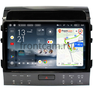 Toyota Land Cruiser 200 2010-2012 для авто с Navi (Тип A) Teyes CC4 Pro 2K 8/128 10.36 дюймов Split System RM-10-1203 на Android 13 (4G-SIM, DSP, QLed, AI)