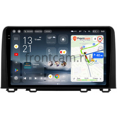 Honda CR-V 5 2016-2024, Breeze 2019-2022 (глянцевая) Teyes CC4 Pro 2K 8/128 10.36 дюймов RM-10-1600 на Android 13 (4G-SIM, DSP, QLed, AI)