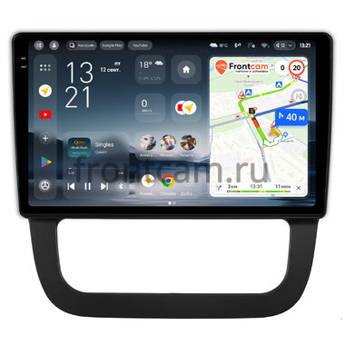 Volkswagen Jetta 5 2005-2011 (с климат-контролем) Teyes CC4 Pro 2K 8/128 10.36 дюймов Split System RM-10-1681 на Android 13 (4G-SIM, DSP, QLed, AI)