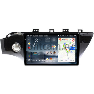Kia Rio 4, Rio X-Line 2017-2020 Teyes CC4 Pro 2K 8/128 10.36 дюймов RM-10-419 на Android 13 (4G-SIM, DSP, QLed, AI) (с кнопкой)