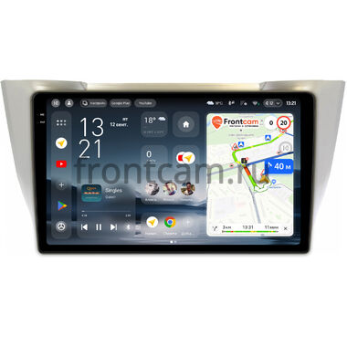 Lexus RX 300, RX 330, RX 350, RX 400h 2003-2009 (золотистая) Teyes CC4 Pro 2K 8/128 10.36 дюймов RM-10-496 на Android 13 (4G-SIM, DSP, QLed, AI)