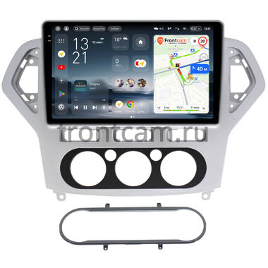 Ford Mondeo 4 2006-2010 (серебро) Teyes CC4 Pro 2K 8/128 10.36 дюймов RM-1017 на Android 13 (4G-SIM, DSP, QLed, AI)