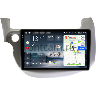 Honda Jazz 2 2008-2014 (левый руль) Teyes CC4 Pro 2K 8/128 10.36 дюймов RM-1067 на Android 13 (4G-SIM, DSP, QLed, AI)