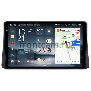 Mitsubishi Eclipse Cross 2017-2026 Teyes CC4 Pro 2K 8/128 10.36 дюймов RM-1080 на Android 13 (4G-SIM, DSP, QLed, AI)