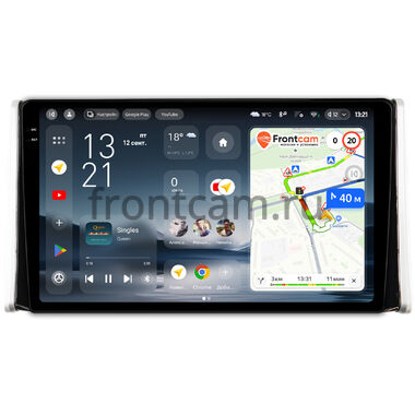 Toyota RAV4 5 (XA50) 2018-2026, Wildlander 2020-2025 (левый руль) Teyes CC4 Pro 2K 8/128 10.36 дюймов RM-1097 на Android 13 (4G-SIM, DSP, QLed, AI)