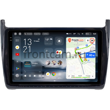Volkswagen Polo 5 2009-2020 (глянцевая) Teyes CC4 Pro 2K 12/256 9.5 дюймов RM-9-0490 на Android 13 (4G-SIM, DSP, QLed, AI)