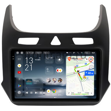 Chevrolet Cobalt 2 2011-2026 (черная, матовая) Teyes CC4 Pro 2K 12/256 9.5 дюймов RM-9-0560 на Android 13 (4G-SIM, DSP, QLed, AI)