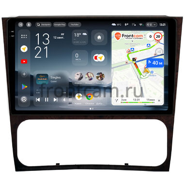 Mercedes-Benz C (w202) 1993-2001 Teyes CC4 Pro 2K 12/256 9.5 дюймов RM-9-0595 на Android 13 (4G-SIM, DSP, QLed, AI)