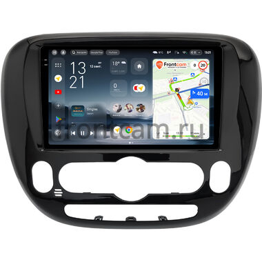 Kia Soul 2 2013-2019 (глянцевая, с климат-контролем, Тип 2) Teyes CC4 Pro 2K 12/256 9.5 дюймов RM-9-0662 на Android 13 (4G-SIM, DSP, QLed, AI)