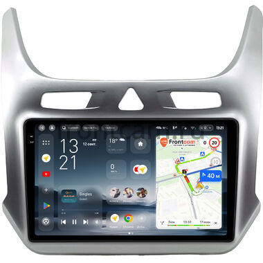 Chevrolet Cobalt 2 2011-2026 (серебряная, матовая) Teyes CC4 Pro 2K 12/256 9.5 дюймов RM-9-0682 на Android 13 (4G-SIM, DSP, QLed, AI)