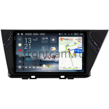 Kia Niro 2016-2022 (черная, глянцевая) Teyes CC4 Pro 2K 12/256 9.5 дюймов RM-9-0742 на Android 13 (4G-SIM, DSP, QLed, AI)