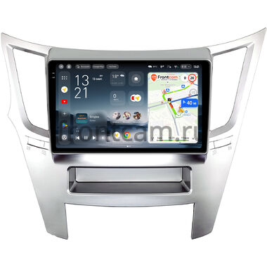 Subaru Legacy 5, Outback 4 2009-2014 (серебро, левый руль) Teyes CC4 Pro 2K 12/256 9.5 дюймов RM-9-0870 на Android 13 (4G-SIM, DSP, QLed, AI)
