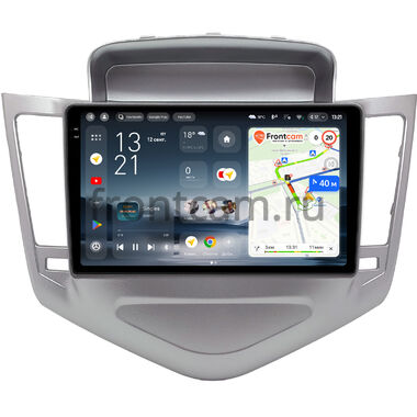 Chevrolet Cruze 2008-2012 (серебро) Teyes CC4 Pro 2K 12/256 9.5 дюймов RM-9-1284 на Android 13 (4G-SIM, DSP, QLed, AI)