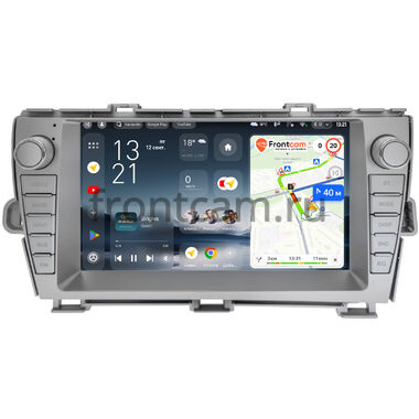 Toyota Prius 3 (XW30) 2009-2015 (левый руль, для авто без JBL) Teyes CC4 Pro 2K 12/256 9.5 дюймов RM-9-1326 на Android 13 (4G-SIM, DSP, QLed, AI)