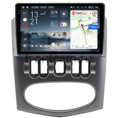 Renault Logan 2009-2015 (серая, Тип 2) Teyes CC4 Pro 2K 12/256 9.5 дюймов RM-9-1958 на Android 13 (4G-SIM, DSP, QLed, AI)