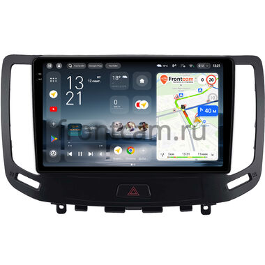 Nissan Skyline 7 (V36) 2006-2014 (для авто без кнопок TEL и APPS, Тип A, can BSJ) Teyes CC4 Pro 2K 12/256 9.5 дюймов RM-9-2205 на Android 13 (4G-SIM, DSP, QLed, AI)