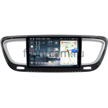 Chrysler Grand Voyager 6 2019-2024 (глянцевая) Teyes CC4 Pro 2K 12/256 9.5 дюймов RM-9-2210 на Android 13 (4G-SIM, DSP, QLed, AI)