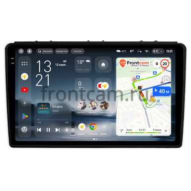 Saab 9-3 2007-2014 Teyes CC4 Pro 2K 12/256 9.5 дюймов RM-9-2529 на Android 13 (4G-SIM, DSP, QLed, AI)