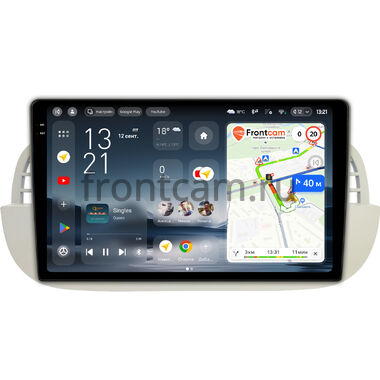 Fiat 500 2 2007-2015 Teyes CC4 Pro 2K 12/256 9.5 дюймов RM-9-2805 на Android 13 (4G-SIM, DSP, QLed, AI)