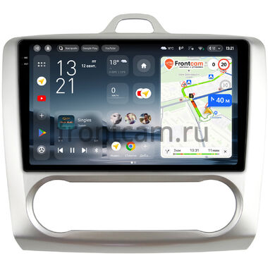 Ford Focus 2 2005-2011 с климатом Teyes CC4 Pro 2K 12/256 9.5 дюймов RM-9060 на Android 13 (4G-SIM, DSP, QLed, AI)