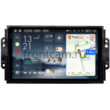 Chery Tiggo 3, Tiggo 2 2016-2020 (глянцевая) Teyes CC4 Pro 2K 12/256 9.5 дюймов RM-9075 на Android 13 (4G-SIM, DSP, QLed, AI)