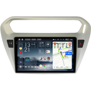 Peugeot 301 2012-2024 Teyes CC4 Pro 2K 12/256 9.5 дюймов RM-9118 на Android 13 (4G-SIM, DSP, QLed, AI)