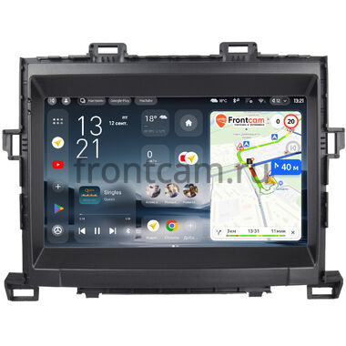 Toyota Alphard 2, Vellfire 2008-2015 Teyes CC4 Pro 2K 12/256 9.5 дюймов RM-9156 на Android 13 (4G-SIM, DSP, QLed, AI)
