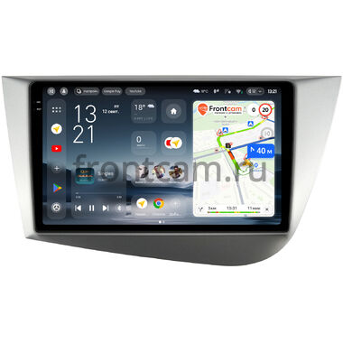 Seat Leon 2 2005-2012 Teyes CC4 Pro 2K 12/256 9.5 дюймов RM-9248 на Android 13 (4G-SIM, DSP, QLed, AI)