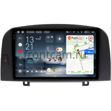 Hyundai Sonata 5 (NF) 2004-2007 (черная) Teyes CC4 Pro 2K 12/256 9.5 дюймов RM-9259 на Android 13 (4G-SIM, DSP, QLed, AI)