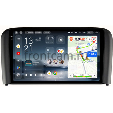 Volvo S80 1998-2006 Teyes CC4 Pro 2K 12/256 9.5 дюймов RM-9319 на Android 13 (4G-SIM, DSP, QLed, AI)