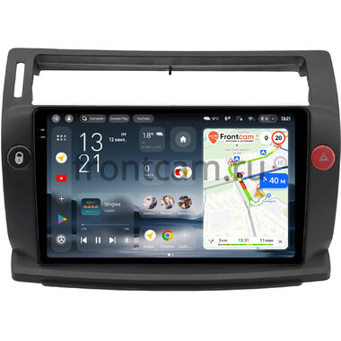Citroen C4 2004-2011 Teyes CC4 Pro 2K 8/128 9.5 дюймов RM-9-0019 на Android 13 (4G-SIM, DSP, QLed, AI)