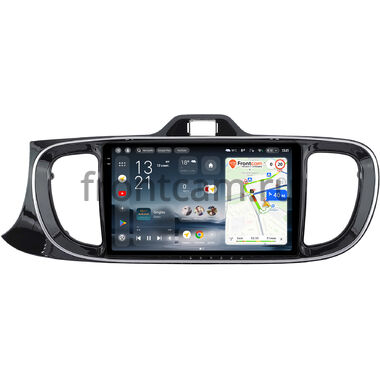 Kia Pegas 2017-2026 (глянцевая) Teyes CC4 Pro 2K 8/128 9.5 дюймов RM-9-0142 на Android 13 (4G-SIM, DSP, QLed, AI)