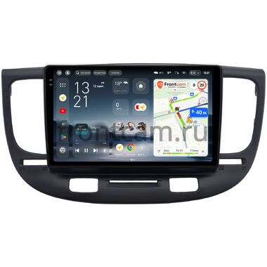 Kia Rio 2 2005-2011 (черная) Teyes CC4 Pro 2K 8/128 9.5 дюймов RM-9-0188 на Android 13 (4G-SIM, DSP, QLed, AI)