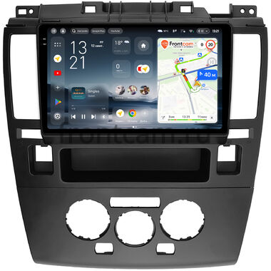 Nissan Tiida 2004-2013 (черная, авто с климат-контролем) Teyes CC4 Pro 2K 8/128 9.5 дюймов Split System RM-9-0202 на Android 13 (4G-SIM, DSP, QLed, AI)