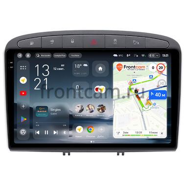 Peugeot 308, 408, RCZ 2007-2022 Teyes CC4 2K 6/64 9.5 дюймов RM-9-0408 на Android 14 (4G-SIM, DSP, QLed, AI) (серая) (Тип 2)