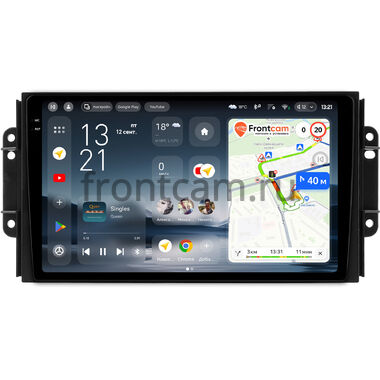 Chery Tiggo 3, Tiggo 2 2016-2020 (матовая) Teyes CC4 Pro 2K 8/128 9.5 дюймов RM-9-0464 на Android 13 (4G-SIM, DSP, QLed, AI)