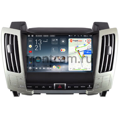 Toyota Harrier 2 (XU30) 2003-2013 (для авто без усилителя) Teyes CC4 Pro 2K 8/128 9.5 дюймов Split System RM-9-0541 на Android 13 (4G-SIM, DSP, QLed, AI)