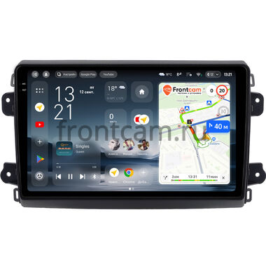 Fiat Ducato 3 2014-2023 Teyes CC4 2K 8/128 9.5 дюймов RM-9-0630 на Android 14 (4G-SIM, DSP, QLed, AI)