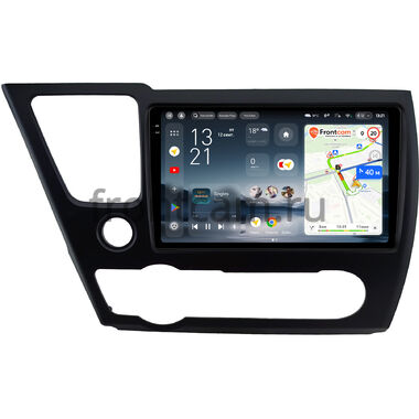 Honda Civic 9 4D 2013-2017 (матовая, левый руль, седан) Teyes CC4 Pro 2K 8/128 9.5 дюймов RM-9-0831 на Android 13 (4G-SIM, DSP, QLed, AI)